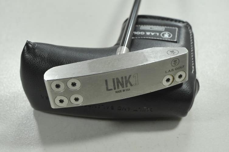 LAB Golf LINK.1 34" 69* Putter Right Steel with Head Cover  # 211868