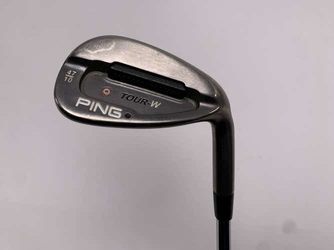 Ping Tour-W Black Chrome Wedge 47* Black Dot AWT Stiff Steel Mens RH