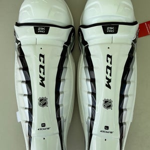CCM 21K Pro 18" Shin Pads (New) 8471