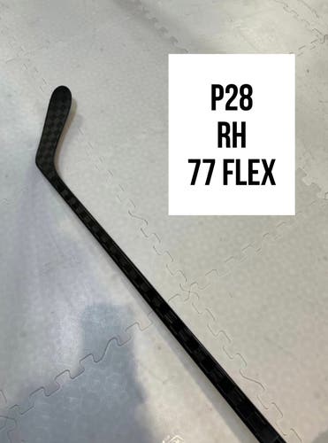 Senior(1x)Right P28 77 Flex ProBlackStock™ Unbranded Blackouts Pro Stock Nexus Hockey Sticks