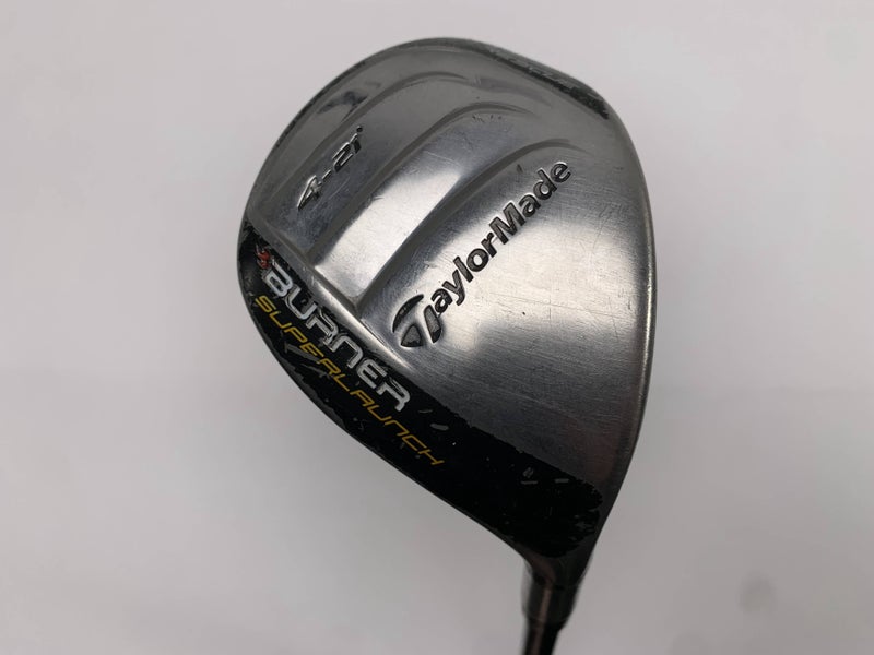 TaylorMade Burner Superlaunch 4 Hybrid 21* REAX 60g Regular Graphite Mens RH