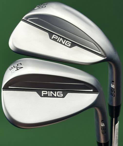 PING S159 Hydropearl Chrome Wedge Set 54-12*, 58-08* Eye2 Steel Z