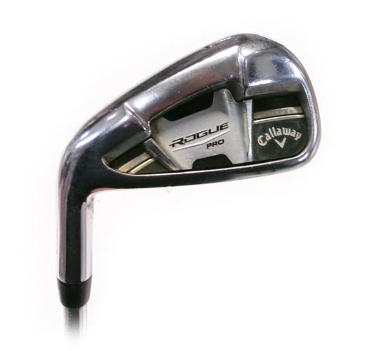 LH Callaway Rogue Pro Single 7 Iron 1* Upright Steel Regular Flex