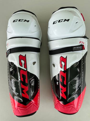 CCM JetSpeed FT8 Pro 13” Shin Pads (Used) 1470