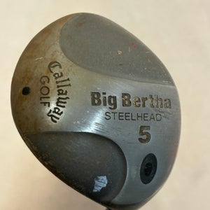 Men's Callaway Big Bertha Steelhead Right Handed Fairway Wood Stiff Flex 5 Wood (Used)