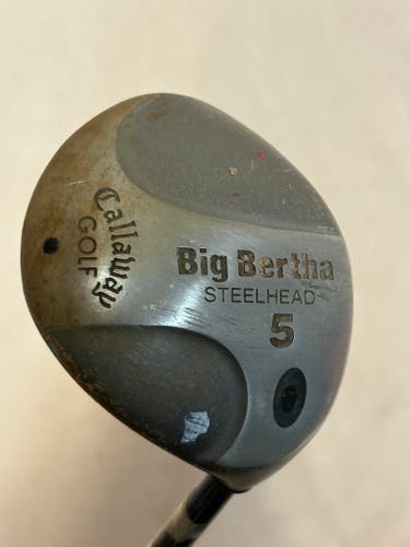 Men's Callaway Big Bertha Steelhead Right Handed Fairway Wood Stiff Flex 5 Wood (Used)