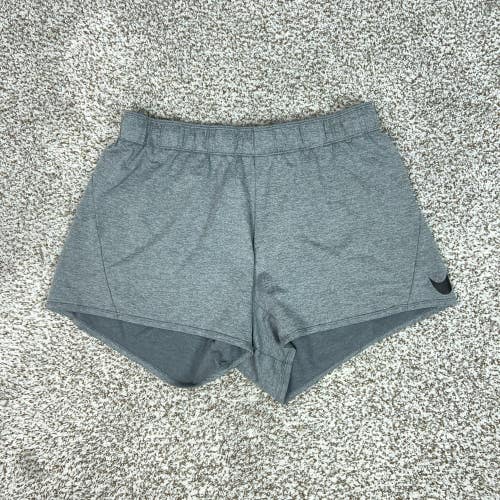 Nike Shorts Womens Extra Large Gray Dri-FIT Running 4" Athletic Gym Training