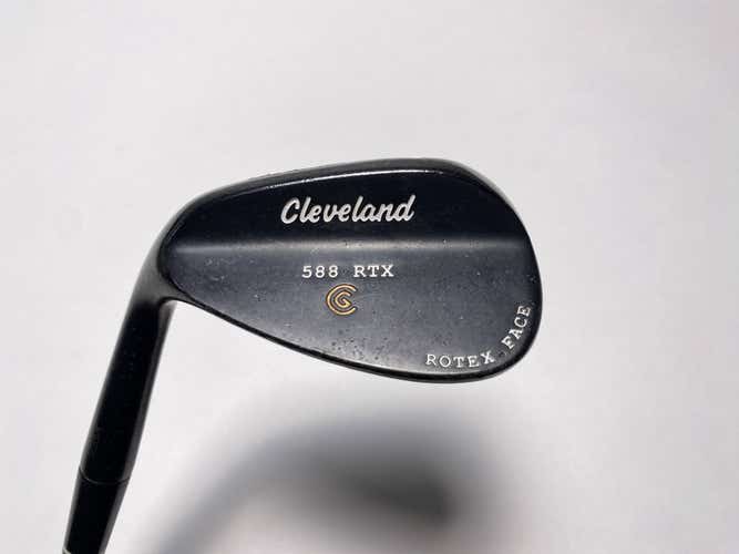 Cleveland 588 RTX Black Pearl Wedge 48* 8 Bounce Dynamic Gold Wedge LH