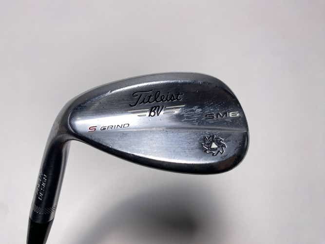 Titleist Vokey SM6 Tour Chrome Lob Wedge LW 60* 10 Bounce S-Grind Wedge LH