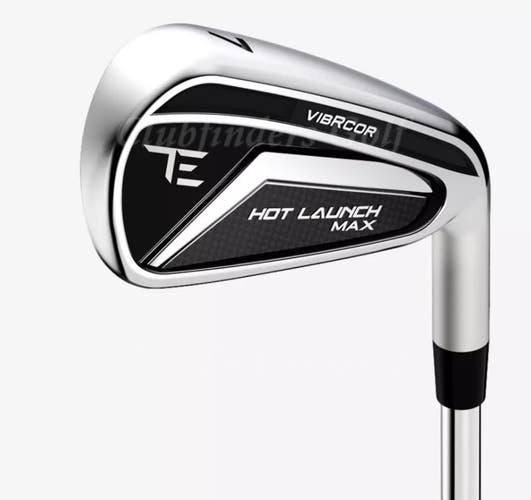 NEW Tour Edge Hot Launch Max 4-PW Iron Set KBS Max MT 85-R Steel Regular