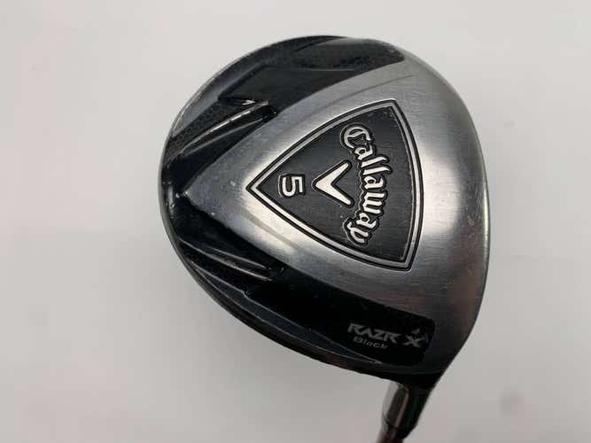 Callaway Razr X Black 5 Fairway Wood 18* 60g Regular Graphite Mens RH