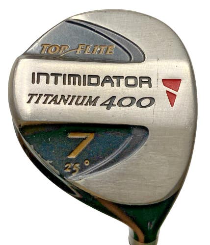 Top Flite Intimidator Ti 400 7 Wood 25* RH Men's Stiff Graphite 41.5" New Grip