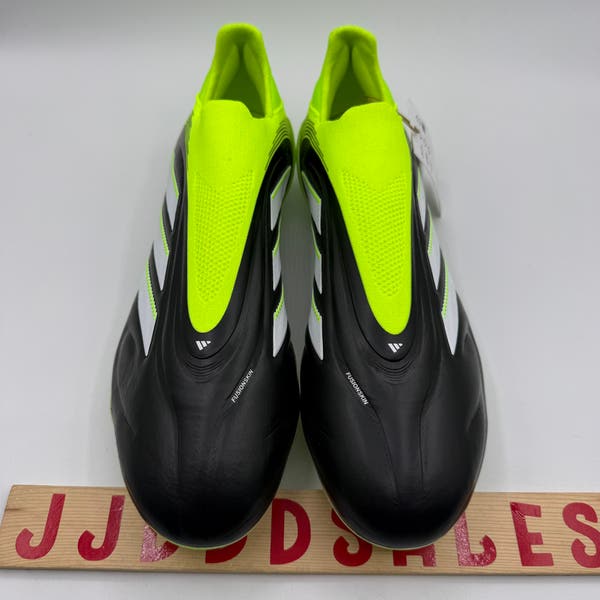 Adidas Copa Pure 3 Elite Laceless FG Cleats JH6302 Black Lucid