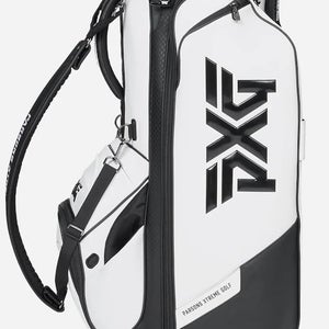 NEW 2026 PXG Deluxe Hybrid White/Black Stand Golf Bag