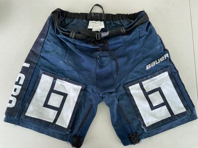 Bauer Navy Blue Medium Pant Shell Pro Stock (Used) 1965