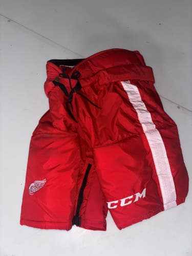 Senior Large +1 CCM Hockey Pants Pro Stock (New) | Jonathan Ericsson Red Wings