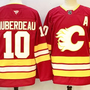 Calgary Flames Jonathan Huberdeau Fanatics Jersey - Red Retro #10 - Alt "A"