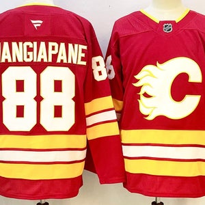 Calgary Flames Andrew Mangiapane Fanatics Jersey - Red Retro #88 - NHL
