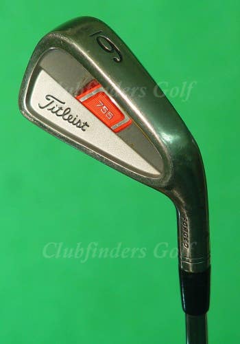 Titleist 755 Forged Single 6 Iron True Temper Dynamic Gold S300 Steel Stiff