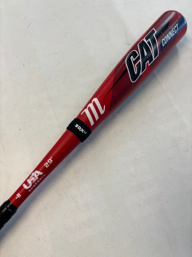 2021 Marucci CAT Connect Hybrid USABat Certified Bat (-11) 18 oz 29" (Used)