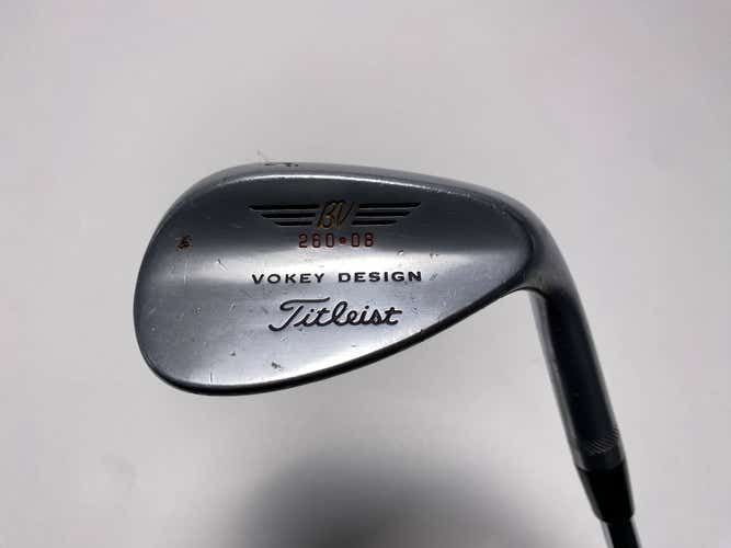 Titleist Vokey Chrome 200 Lob Wedge LW 60* True Temper Dynamic Gold Wedge RH