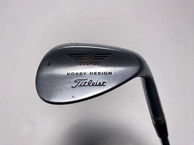 Titleist Vokey Chrome 200 Lob Wedge LW 60* True Temper Dynamic Gold Wedge RH