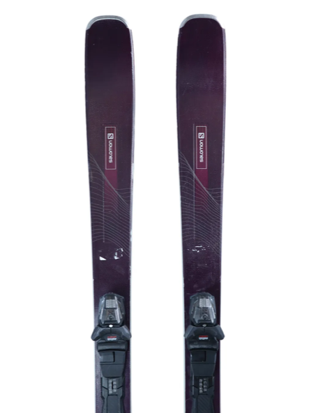 Salomon R6 L90 Snowblade Skis With Bindings | SidelineSwap | Buy