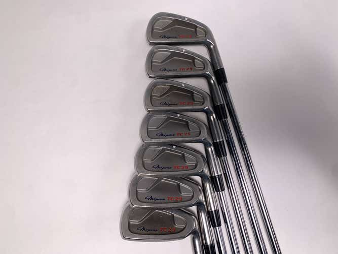 Mizuno TC29 Iron Set 4-PW True Temper Dynalite Gold R300 Regular Steel Mens RH