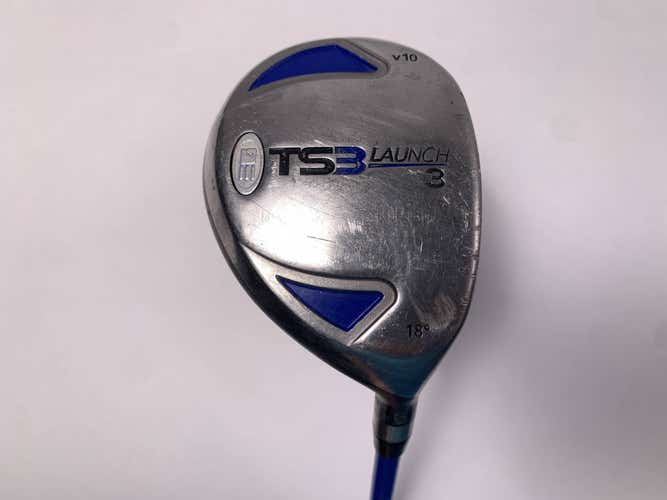 US Kids TS3 Launch V10 3 Hybrid 18* TS3 57" Youth Graphite Junior RH