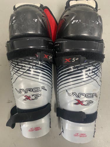 Senior Bauer Supreme Ultrasonic 13" Shin Pads (Used)