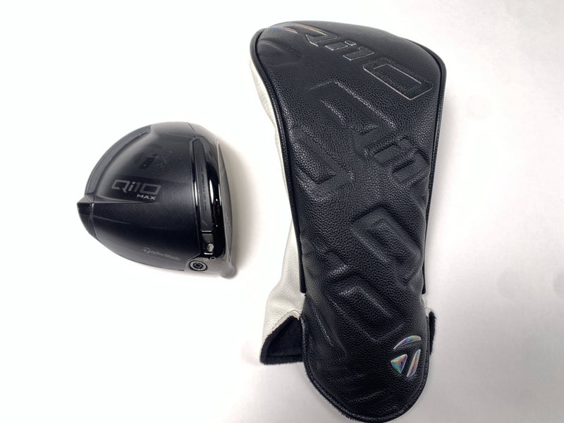TaylorMade Qi10 MAX Designer Series Blackout Driver 9* HEAD ONLY Mens RH HC