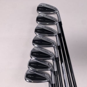 TaylorMade Qi Iron Set 5-PW+AW Fujikura Ventus TR 5-A 50g Senior Graphite RH