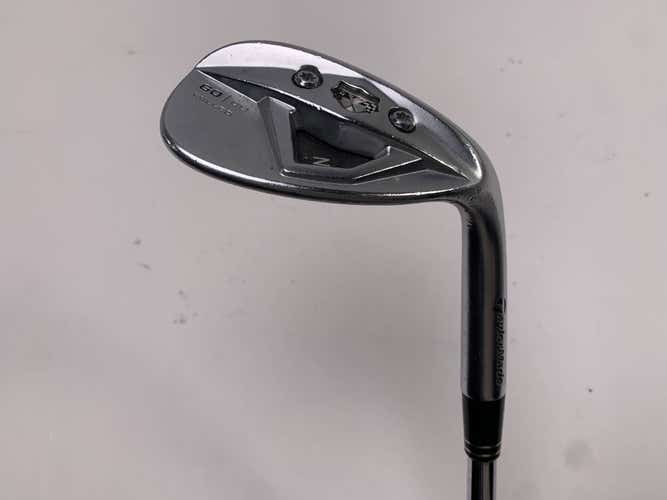 TaylorMade Rac Z Groove TP Chrome Lob Wedge LW 60* 6 Bounce KBS RH -2''