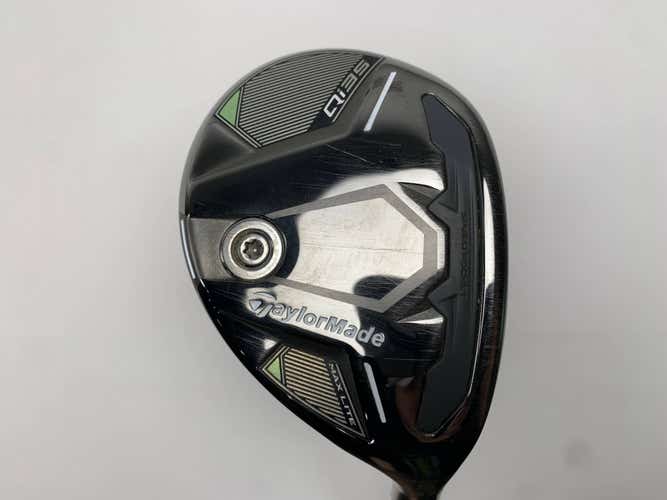 TaylorMade Qi35 Max Lite Rescue 5 Hybrid 27* Vanquish 5 R2 Senior RH
