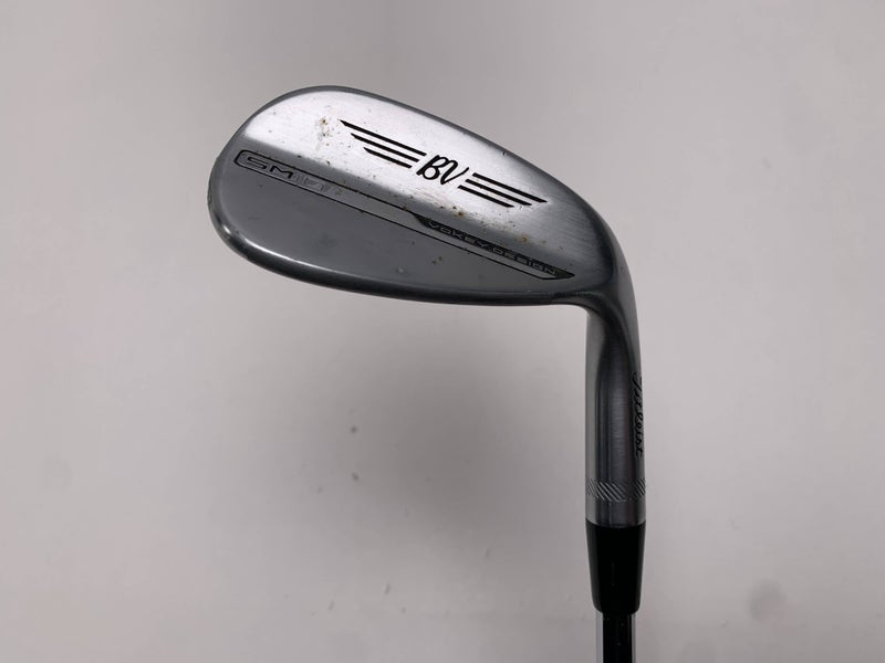 Titleist Vokey SM10 Tour Chrome Wedge 52* 8 Bounce F-Grind Wedge Steel Mens RH