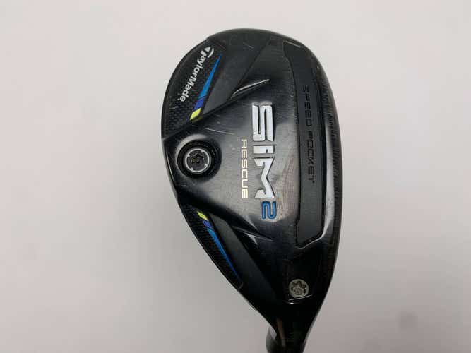TaylorMade SIM2 Rescue 3 Hybrid 19* SteelFiber i95 CW 95g X-Stiff Mens RH