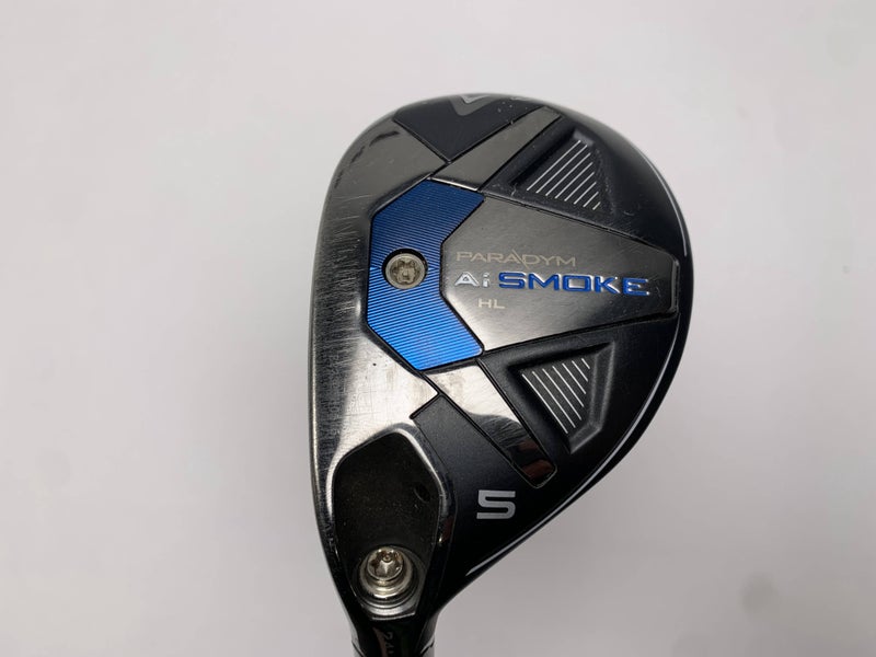 Callaway Paradym Ai Smoke HL 5 Hybrid 24* Cypher Fifty 5.0 50g Senior LH