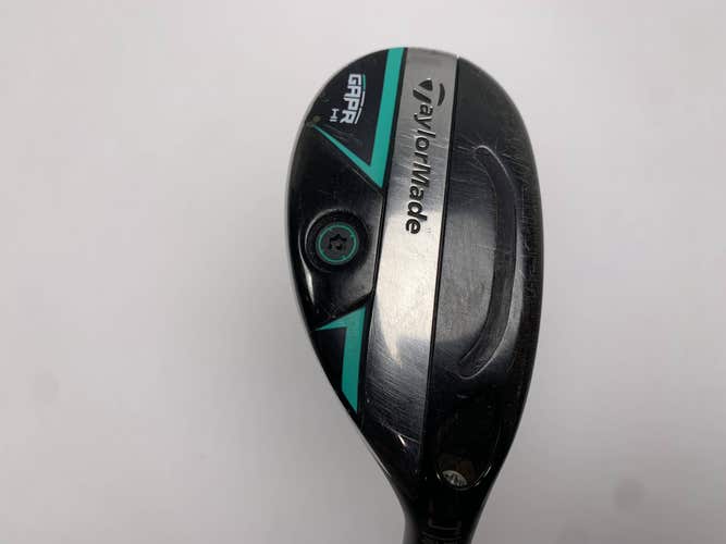 TaylorMade GAPR HI 4 Hybrid 22* KBS 80g Stiff Graphite Mens RH