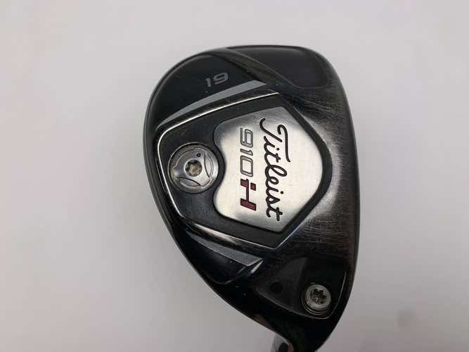 Titleist 910 H 3 Hybrid 19* Project X HD2 6.0 92g Stiff Graphite Mens RH