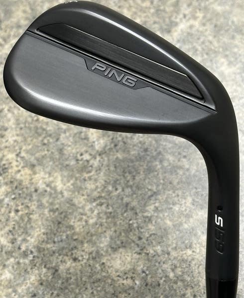 PING S159 Midnight Black Sand SW Wedge 56-12* S-Grind Steel Z-Z115