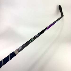 Used Left Purple Bauer Flylite | 77 Flex P92 Curve Grip | A470