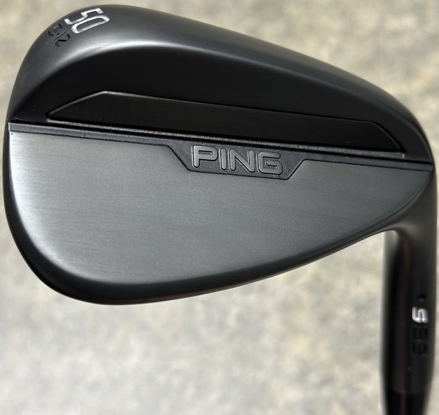 PING S159 Midnight Black Gap GW Wedge 50-12* S-Grind Steel Z-Z115 RH MINT!
