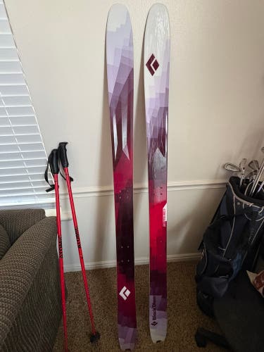 Black Diamond 172 cm All Mountain Skis (Used)