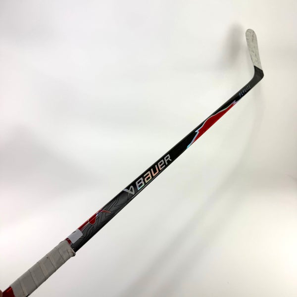 Used Left Red Bauer Flylite | 77 Flex P92 Curve Grip | A467