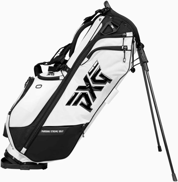 NEW 2026 PXG Xtreme Carry White/Black Stand Golf Bag