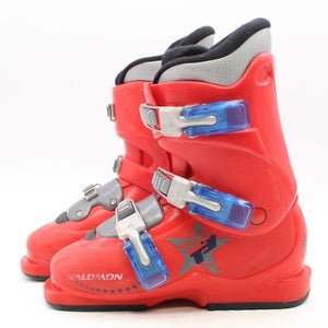 Salomon Performa T3 Junior Ski Boots - Size 4 / Mondo 22 Used