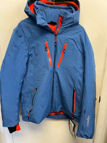Rh+ Powder Ski Jacket Mens Large Blue