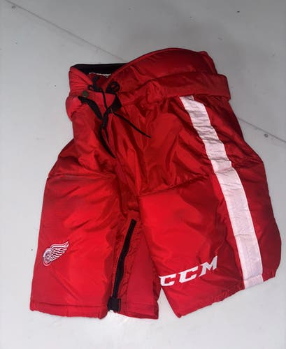 Senior Large +1 CCM Hockey Pants Pro Stock (New) | Jonathan Ericsson Red Wings