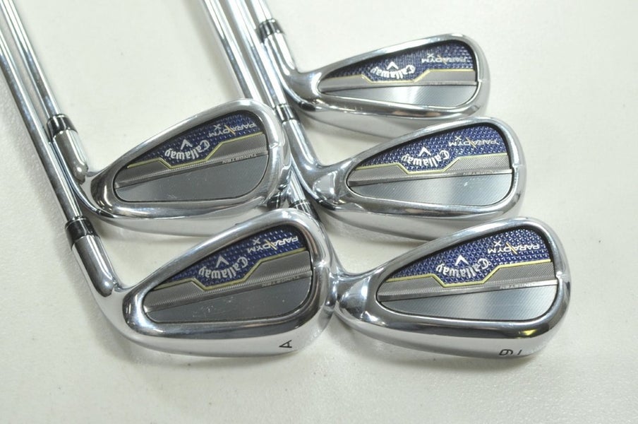 Callaway Paradym X 7-PW,AW Iron Set Regular Flex Right Elevate MPH Steel #211848