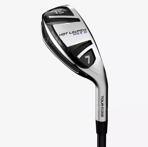 NEW Tour Edge Hot Launch Max D 4-PW Ironwood Set Ascent 55-A Graphite Seniors